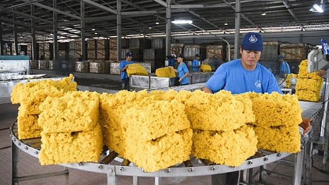 Thị trường cao su biến động mạnh trong quý II/2022