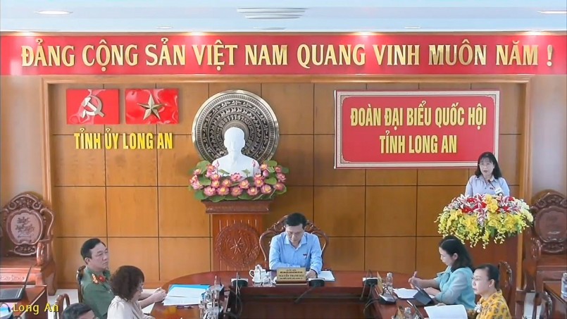 Đại biểu Quốc hội Nguyễn Hoàng Uyên -  Đoàn ĐBQH tỉnh Long An