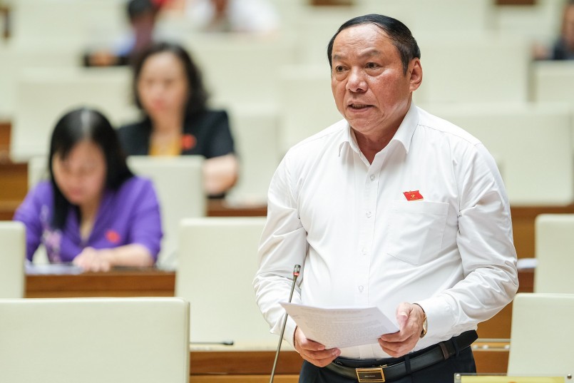 Phiên chất vấn và trả lời chất vấn nhóm vấn đề thuộc lĩnh vực và trách nhiệm của Bộ công an