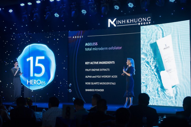 MINH KHƯƠNG GROUP kỷ niệm 15 năm và ra mắt dòng sản phẩm mới IMAGE Skincare