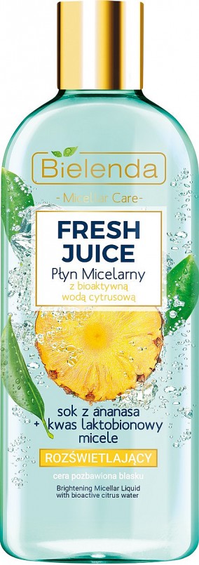 Nước tẩy trang Bielenda Fresh Juice chiết xuất từ sinh tố Dứa