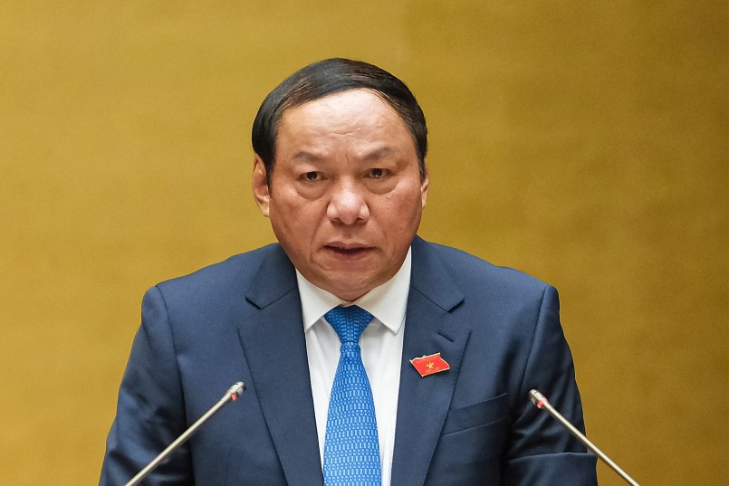 Bộ trưởng Bộ Văn hoá, Thể thao và Du lịch Nguyễn Văn Hùng