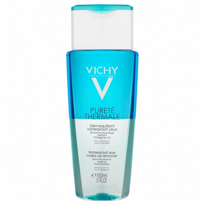 Dầu Tẩy Trang Vichy Pureté Thermale Waterproof Eye Make-Up Remover  Aqualia Thermal Boosting Essence Water (150ml)