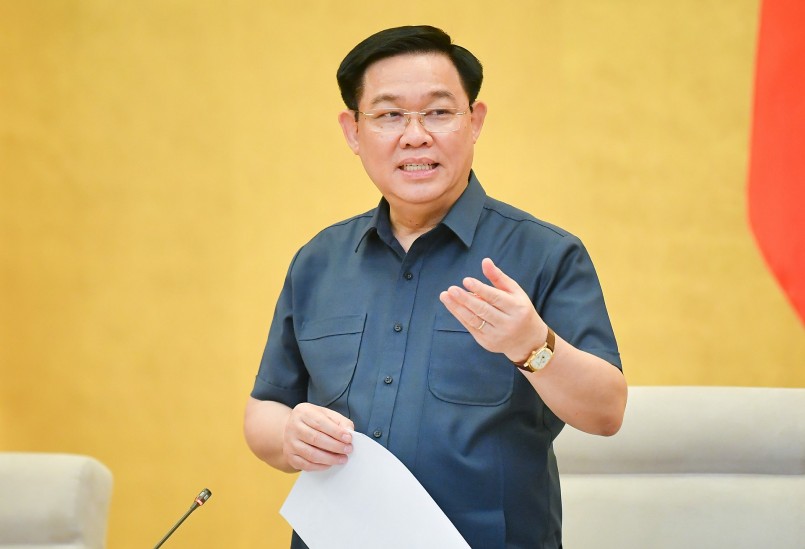 Chủ tịch Quốc hội Vương Đình Huệ phát biểu bế mạc phiên họp Chủ tịch Quốc hội Vương Đình Huệ phát biểu bế mạc phiên họp