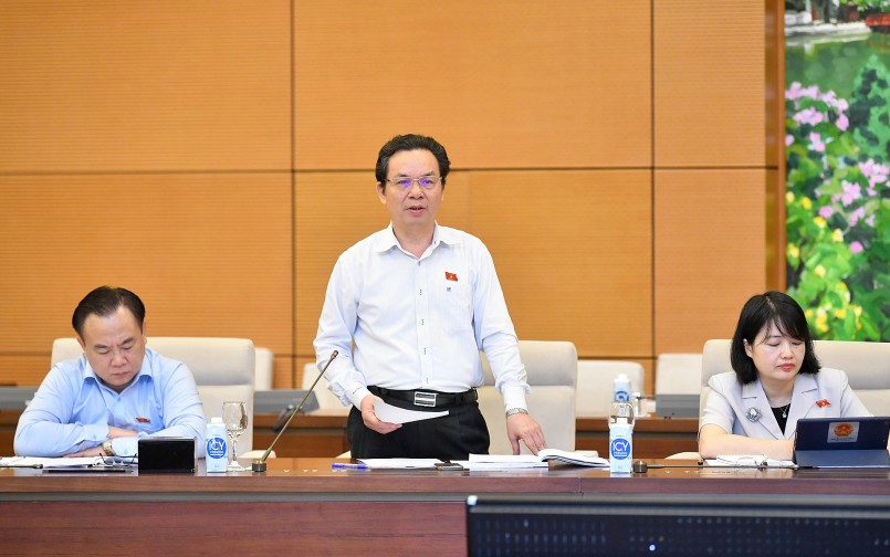 Đại biểu Hoàng Văn Cường - Đoàn ĐBQH thành phố Hà Nội cho rằng có tình trạng