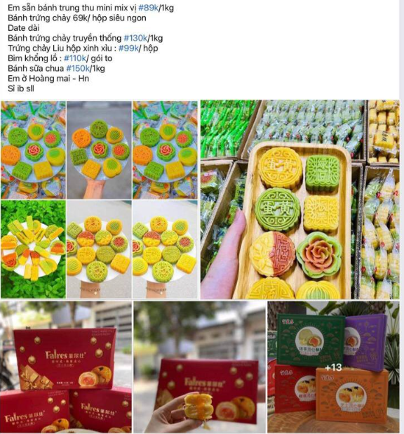 Người tiêu dùng cẩn trọng khi mua Bánh trung thu mini vài chục nghìn đồng/kg
