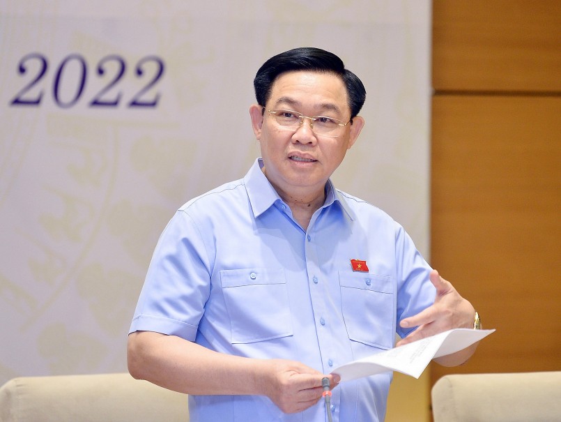 Chủ tịch Quốc hội Vương Đình Huệ phát biểu tại tọa đàm Chủ tịch Quốc hội Vương Đình Huệ phát biểu tại tọa đàm