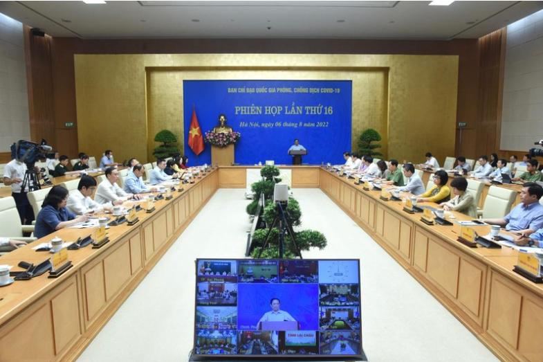 Phiên họp thứ 16 của Ban chỉ đạo trực tuyến với các địa phương. Phiên họp thứ 16 của Ban chỉ đạo trực tuyến với các địa phương.
