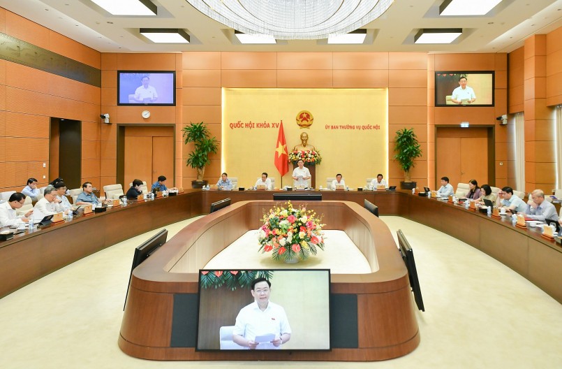 Ủy ban Thường vụ Quốc hội khai mạc phiên họp chuyên đề pháp luật Ủy ban Thường vụ Quốc hội khai mạc phiên họp chuyên đề pháp luật