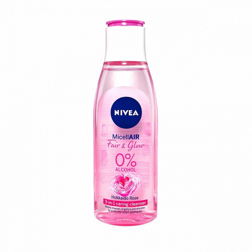 Nước Tẩy Trang Nivea Chiết Xuất Hoa Hồng Hokkaido
