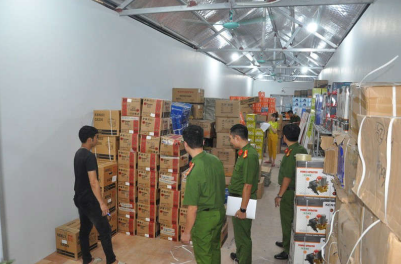 Hải Dương: Thu giữ 20 tấn hàng hóa không rõ nguồn gốc