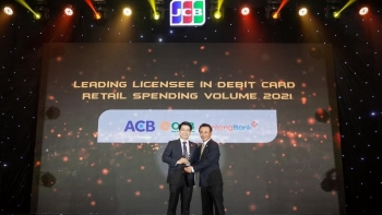 KienlongBank dẫn đầu về tăng trưởng doanh số chi tiêu Thẻ ghi nợ JCB