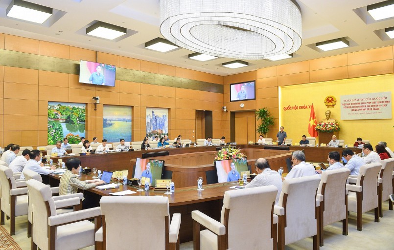 Toàn cảnh buổi làm việc