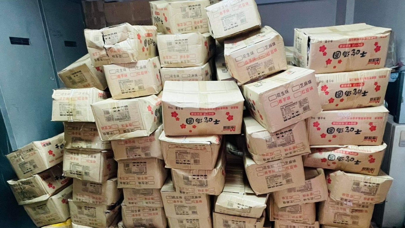 Lào Cai: Thu giữ gần 1,4 tấn bánh dẻo không rõ nguồn gốc