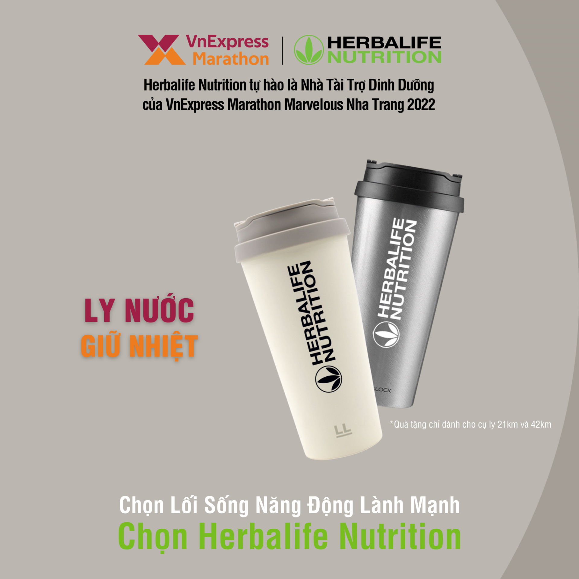 Herbalife Việt Nam đồng hành cùng 8.700 vận động viên tại VnExpress Marathon Marvelous Nha Trang 2022
