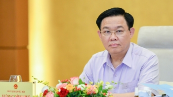 Chủ tịch Quốc hội Vương Đình Huệ chủ trì hội thảo góp ý dự thảo Luật Đất đai (sửa đổi)