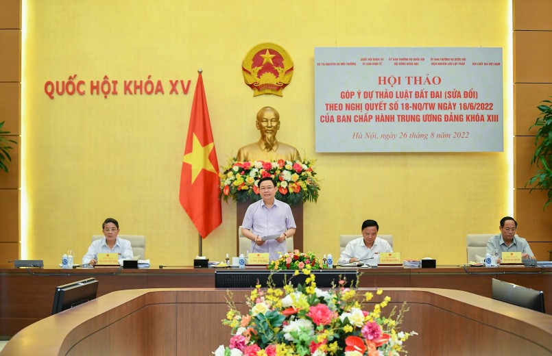 Chủ tịch Quốc hội Vương Đình Huệ