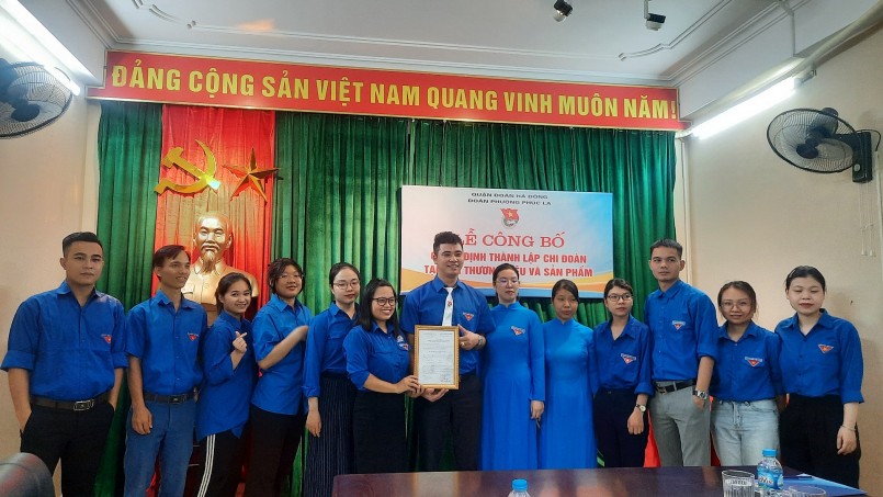 Lễ công bố Quyết định thành lập Chi đoàn Tạp chí Thương hiệu & sản phẩm