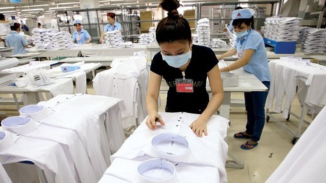 Xuất khẩu hàng dệt may tiếp tục tăng tháng thứ 5 liên tiếp