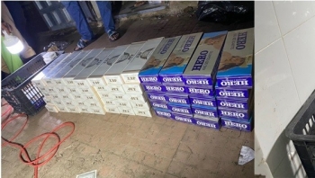 An Giang: Tạm giữ hơn 1.800 bao thuốc lá nhập lậu