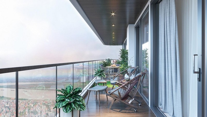 Khu vườn trên cao - Không gian thưởng ngoạn đắt giá nhất tại mỗi căn hộ Sunshine Golden River