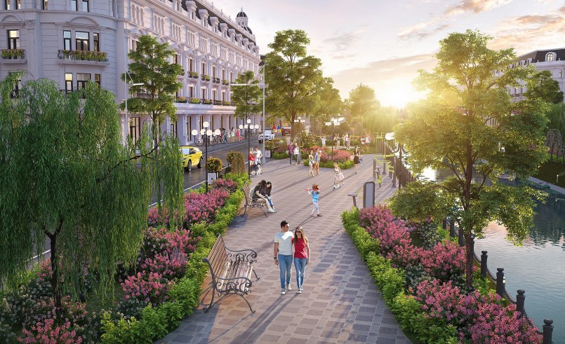 Công viên thể thao ngoài trời khu đô thị Danko Avenue