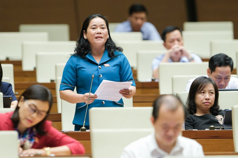 đại biểu Lê Thị Thanh Lam - Đoàn ĐBQH tỉnh Hậu Giang