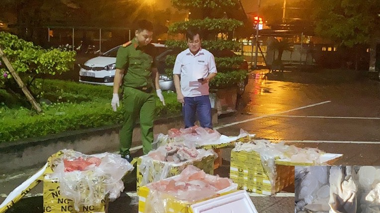 Hà Tĩnh: Phát hiện hơn 430kg nội tạng động vật không rõ nguồn gốc