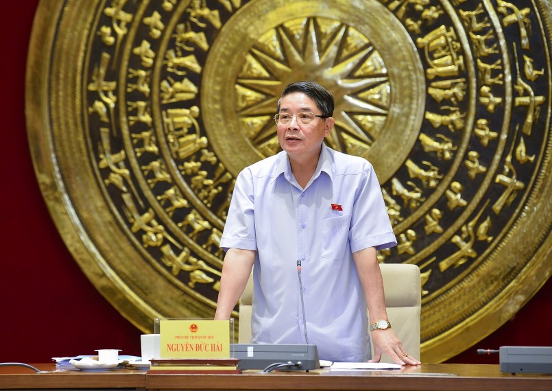 Phó Chủ tịch Quốc hội Nguyễn Đức Hải phát biểu kết luận