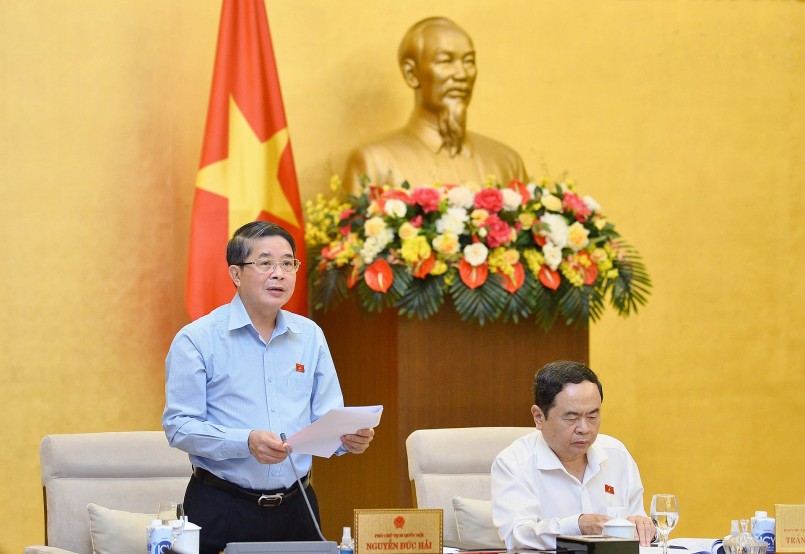Phó Chủ tịch Quốc hội Nguyễn Đức Hải phát biểu kết luận Phó Chủ tịch Quốc hội Nguyễn Đức Hải phát biểu kết luận