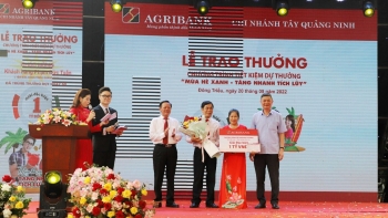 Agribank trao giải Đặc biệt Chương trình “Mùa hè Xanh – Tăng nhanh tích lũy”