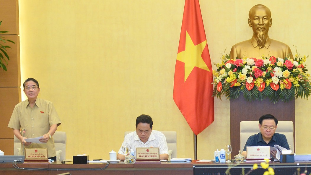 Uỷ ban Thường vụ Quốc hội cho ý kiến lần đầu về dự án Luật Đất đai (sửa đổi)