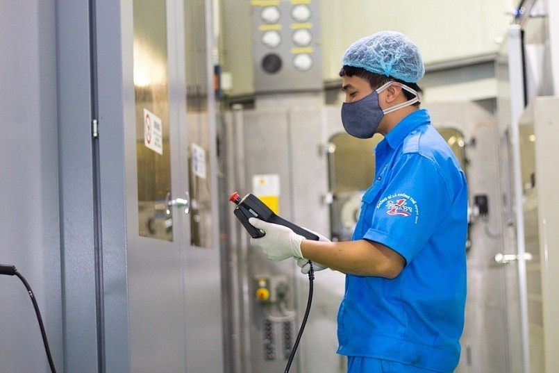 Number 1 Soya Canxi được áp dụng công nghệ sản xuất chiết lạnh vô trùng Aseptic