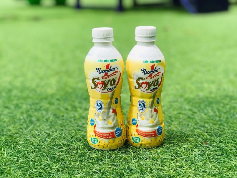 Number 1 Soya Canxi trong phiên bản chai mới mang đến sự tiện lợi khi sử dụng