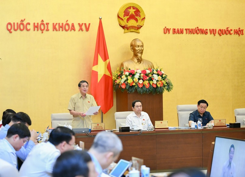 Phó Chủ tịch Quốc hội Nguyễn Đức Hải kết luận nội dung thảo luận