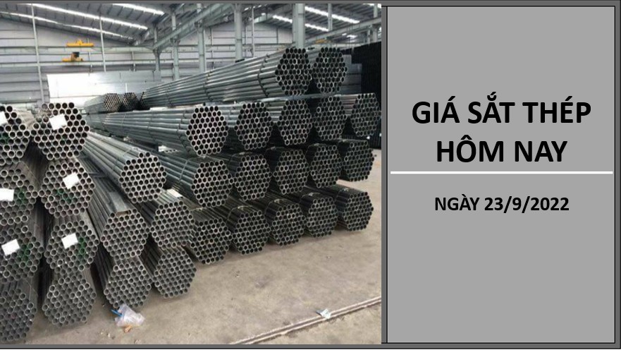 Giá sắt thép hôm nay 22/9/2022: Tiếp đà tăng trên Sàn Thượng Hải