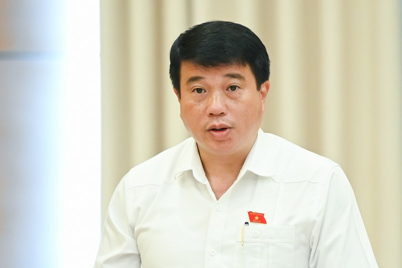 Chủ tịch Hội đồng Dân tộc Y Thanh Hà Niê Kđăm - Phó Trưởng Đoàn Thường trực Đoàn giám sát