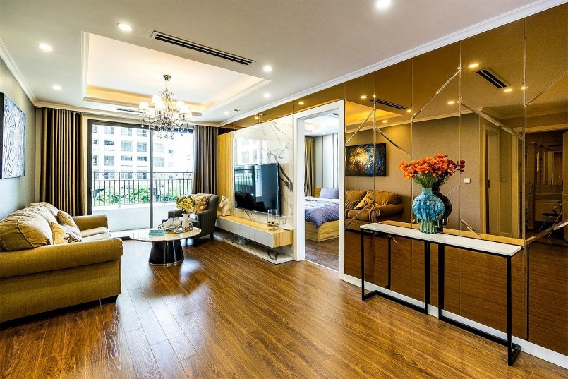 Căn hộ Sunshine Garden mang phong cách hiện đại, sang trọng Căn hộ Sunshine Garden mang phong cách hiện đại, sang trọng