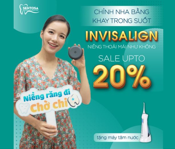 Phòng khám chuyên khoa răng hàm mặt – Nha khoa Sentosa quảng cáo trước khi được cấp phép