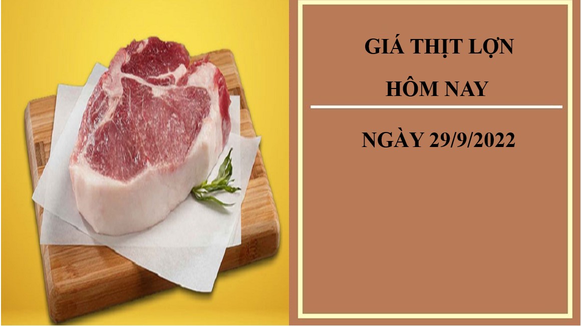 Giá thịt lợn hôm nay 29/9/2022: Duy trì mức ổn định