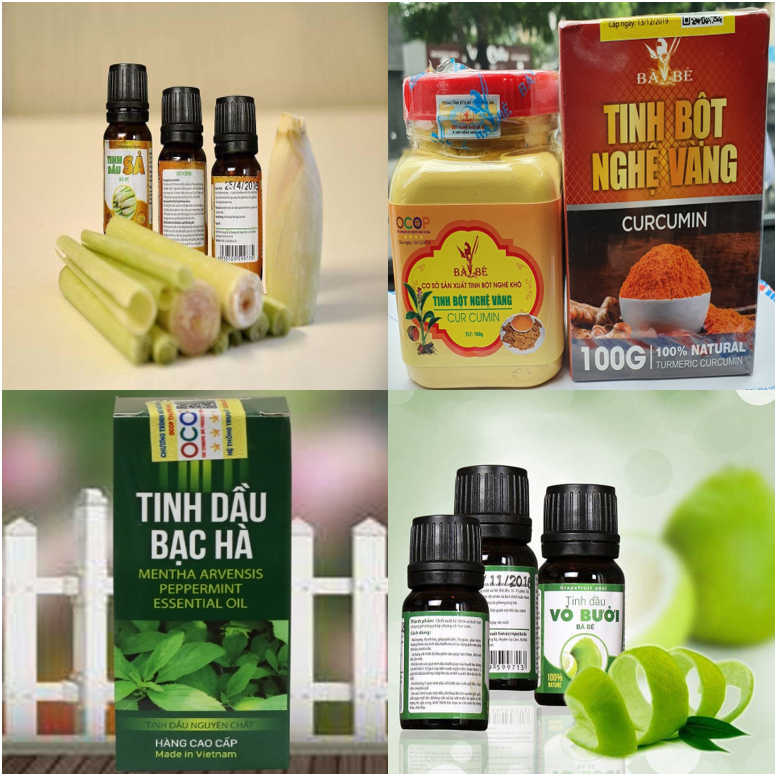 Tinh dầu mùi già Bà Bé mang đậm nét “hương đồng gió nội”