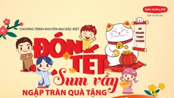Dai-ichi Life Việt Nam triển khai chương trình “Đón Tết Sum Vầy, Ngập Tràn Quà Tặng”