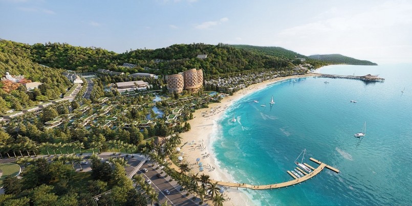 Dự án nghỉ dưỡng cao cấp Meysenses Lucia Bay Bãi Lữ (Nguồn ảnh: TADT)