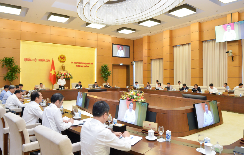 Uỷ ban Thường vụ Quốc hội cho ý kiến về báo cáo của Chính phủ về kết quả triển khai thực hiện Chương trình mục tiêu quốc gia phát triển kinh tế xã hội vùng đồng bào dân tộc thiểu số và miền núi giai đoạn 2021 – 2030.