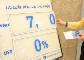 Lãi suất ngân hàng có thời điểm vượt 10%, cao nhất trong 10 năm trở lại đây