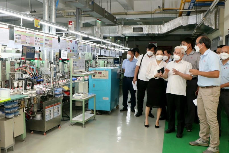 Các doanh nghiệp Việt Nam đã nhanh chóng phục hồi sản xuất sau đại dịch Covid-19.