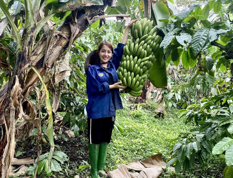 Mô hình lập nghiệp của Nhi tận dụng tối đa nguồn tài nguyên sẵn có.