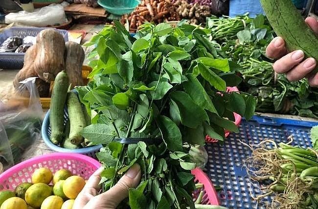 Một nắm rau ngót, một quả mướp nhỏ, tổng cộng hết 20.000 đồng
