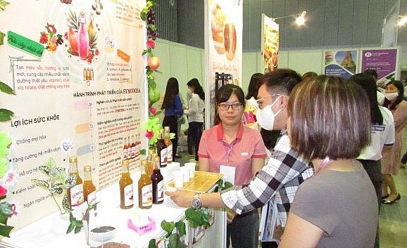 Gian hàng trưng bày tại Triển lãm.