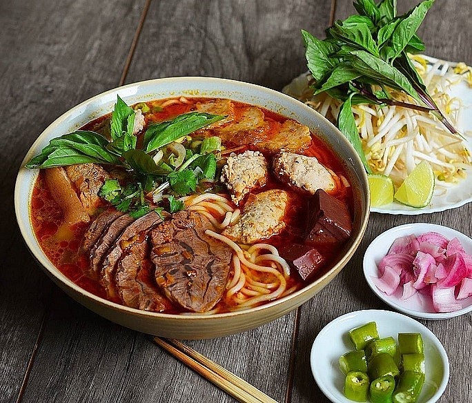 Bún Huế vốn nổi tiếng cả nước.